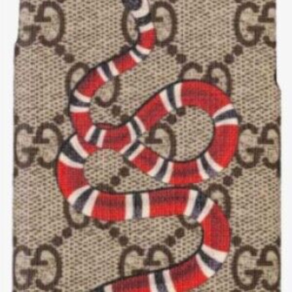 GUCCI IPHONE 8 Case With A Snake Motif NIB - Picture 2 of 3